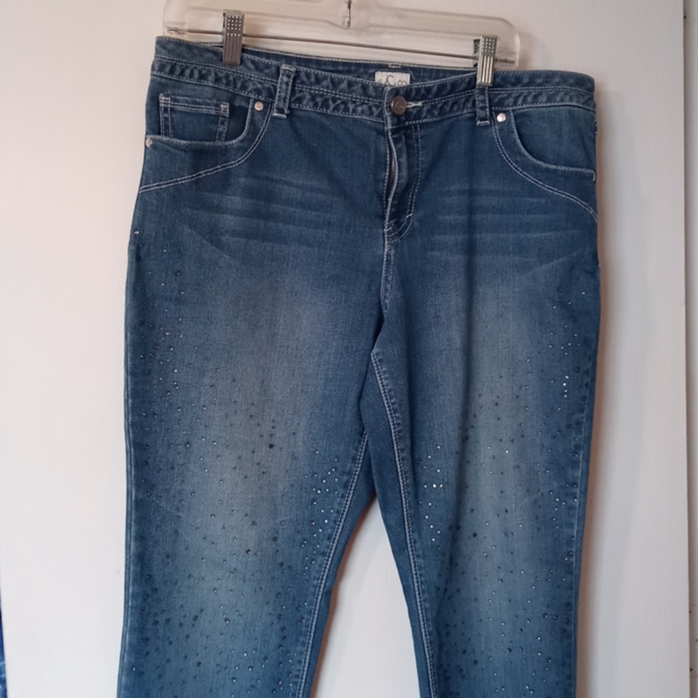 S & Co Women's Skinny Jeans Plus Size